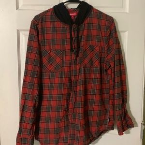 Red Flannel W/hood